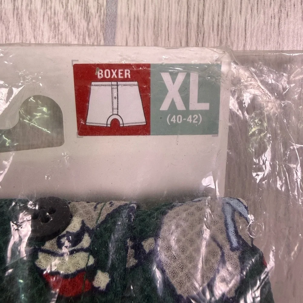 Duluth Trading Co Green Holiday Raccoon‎ Pattern Buck Naked Boxers